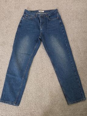 We The Free Women's Dark Blue Relaxed Jeans